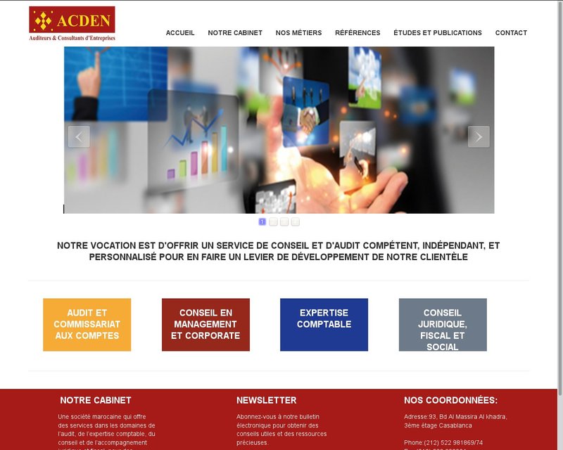 أنقر لزيارة موقع acden.co.ma