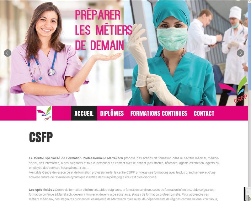 أنقر لزيارة موقع csfp.co.ma