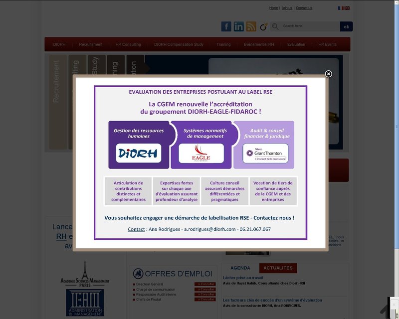 أنقر لزيارة موقع diorh.co.ma