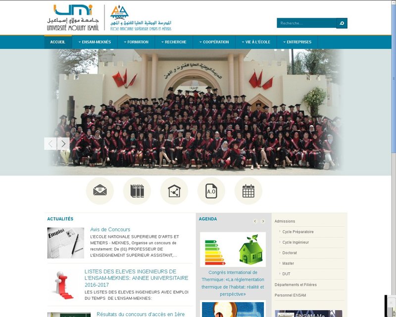 أنقر لزيارة موقع ensam-umi.ac.ma