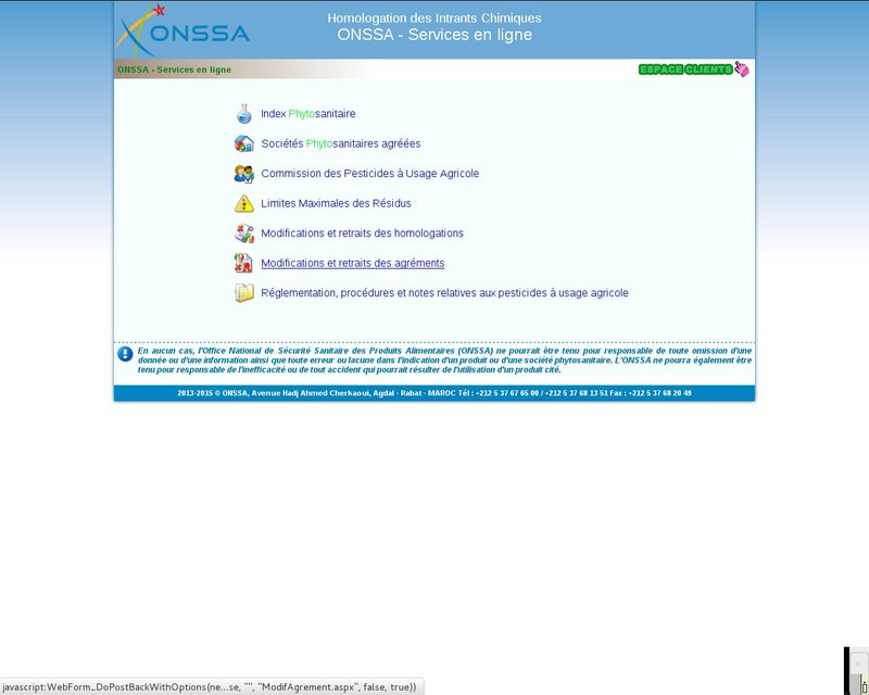 أنقر لزيارة موقع eservice.onssa.gov.ma