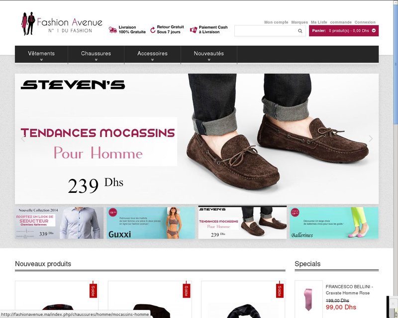 أنقر لزيارة موقع fashionavenue.ma