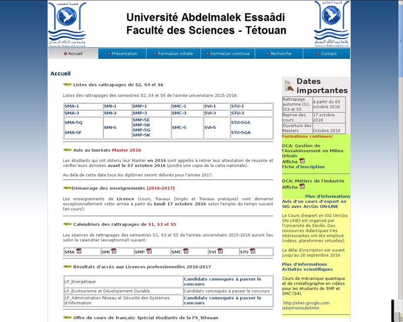 أنقر لزيارة موقع fst.ac.ma