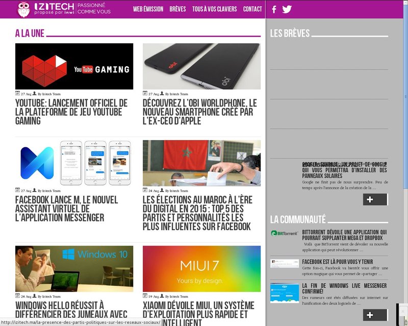 أنقر لزيارة موقع izitech.ma