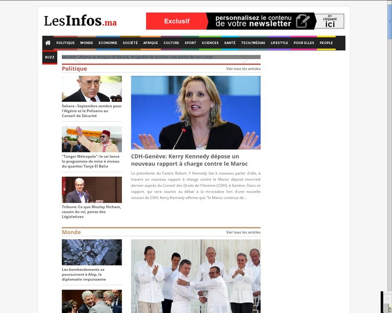 أنقر لزيارة موقع lesinfos.ma