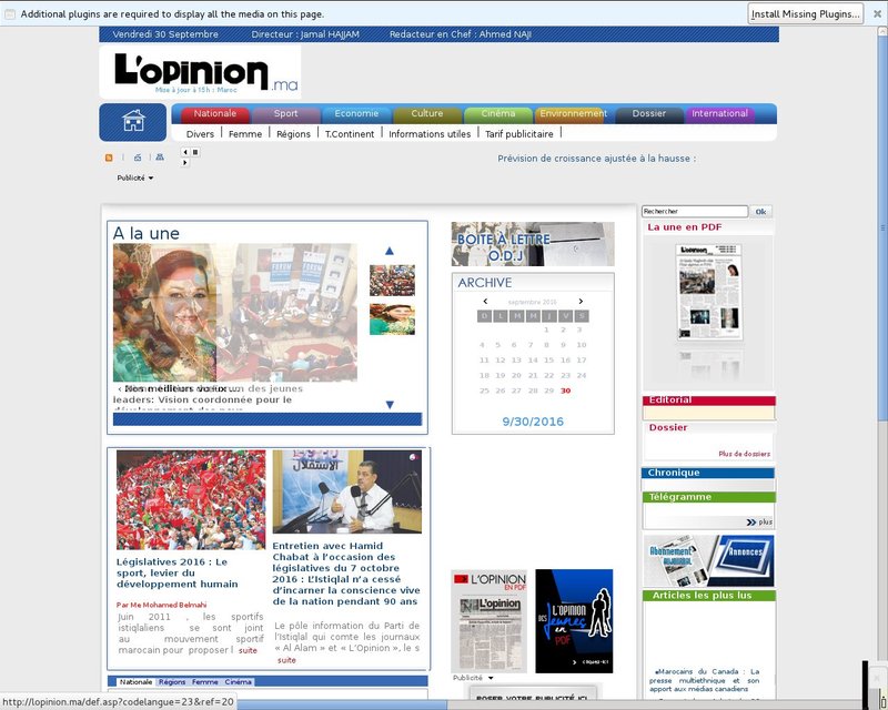 أنقر لزيارة موقع lopinion.ma