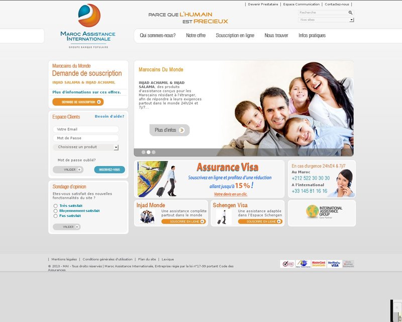 أنقر لزيارة موقع mai.co.ma