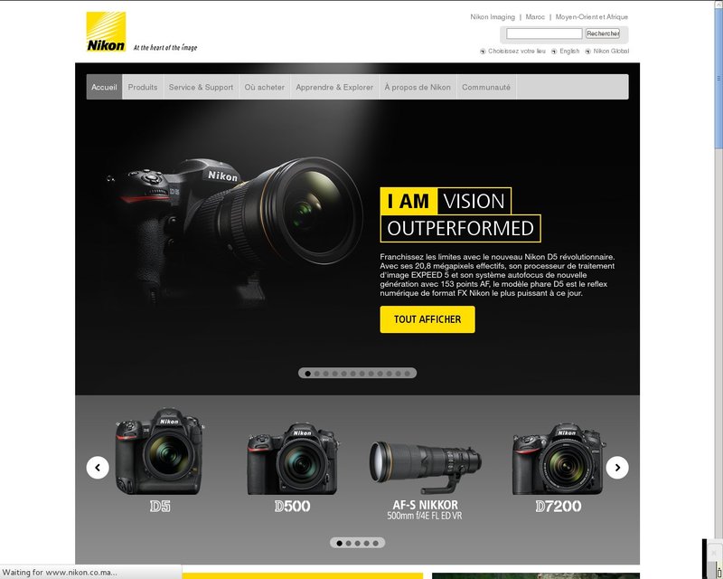 أنقر لزيارة موقع nikon.co.ma