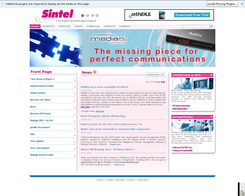 أنقر لزيارة موقع sintel.ma
