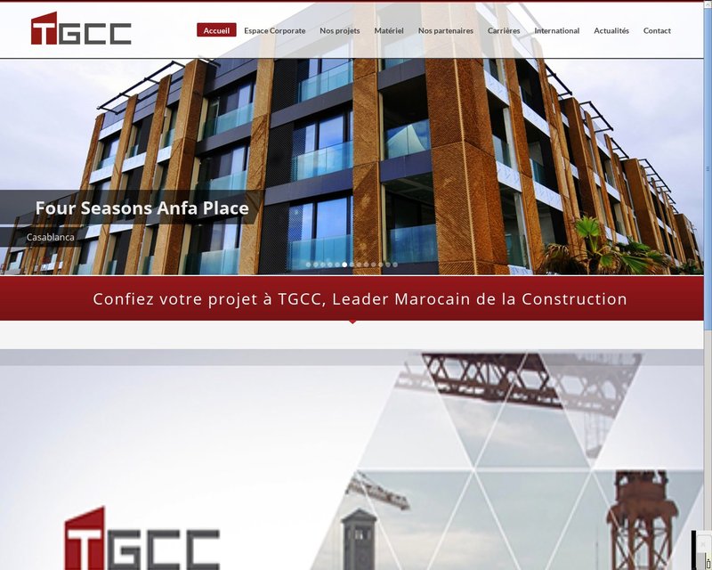أنقر لزيارة موقع tgcc.ma