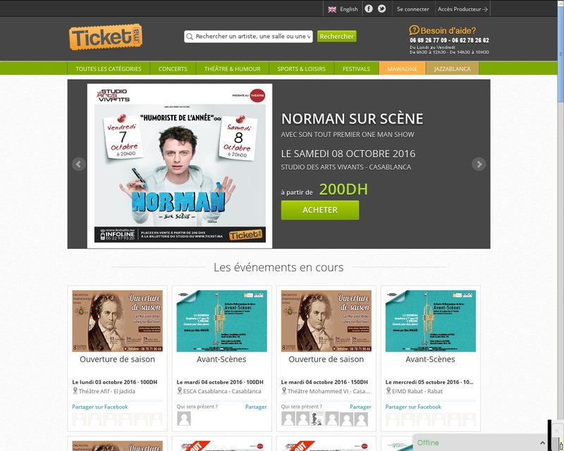 أنقر لزيارة موقع ticket.ma