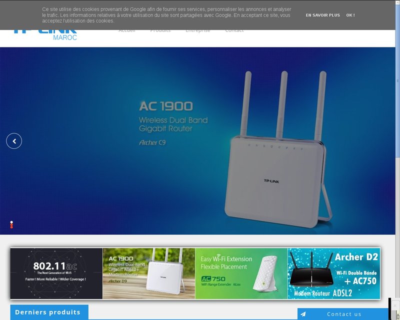 أنقر لزيارة موقع tp-link.co.ma