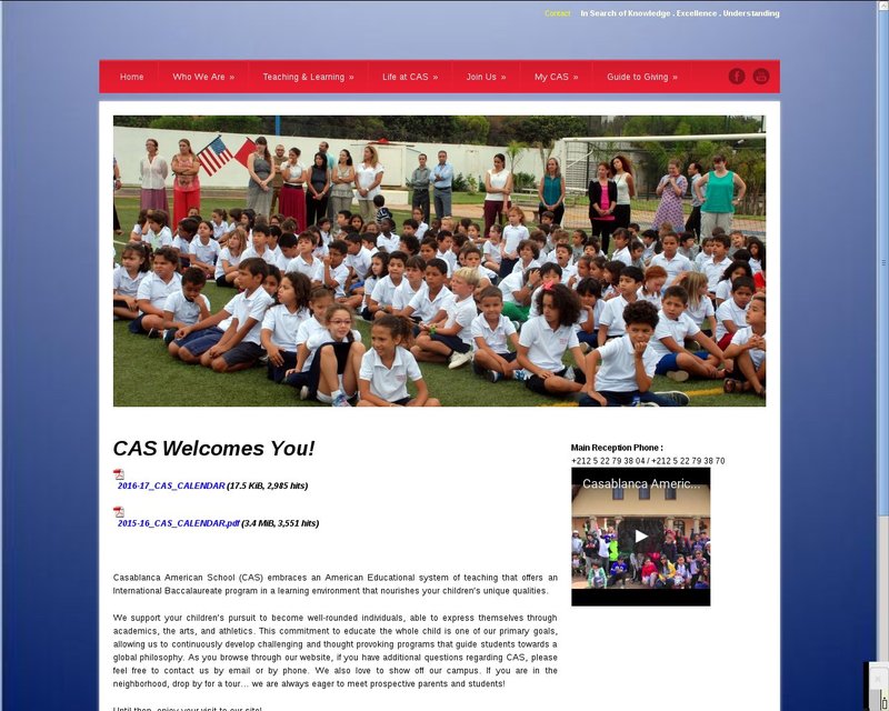 أنقر لزيارة موقع www.cas.ac.ma